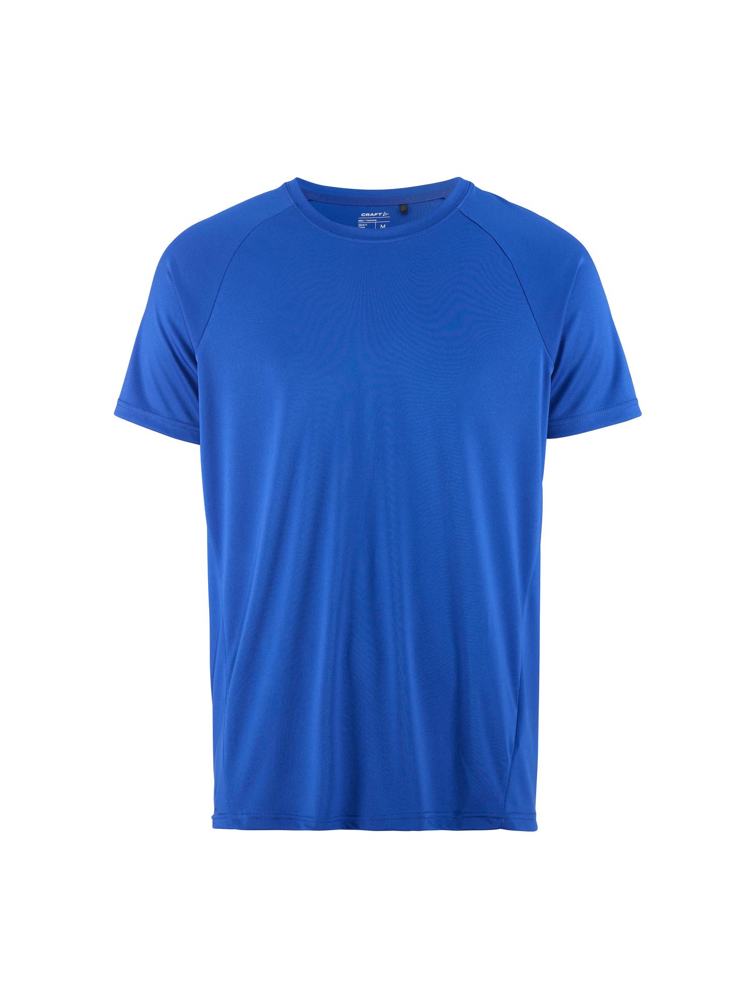 T-shirt running personnalisé polyester recyclé homme - CRAFT Bleu cobalt